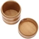 thumbnail image 5 of Contenedor de hisopos de madera para palillos de dientes, porta hisopos portátil, tarro de almacenamiento para el hogar, 5 of 7