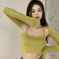 thumbnail image 3 of 2pcs Set Women‘s Camisole & Cardigan Set Sleeveless Crop Top Slim Fit Solid Color Tank Tops, 3 of 6