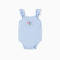 thumbnail image 6 of Disney Stitch Baby Girls Clothes Bamboo Viscose Floral Dress and Graphic Bodysuit 2 Pack Cute Outfit Shower Gift Infant 6-9 Months, 6 of 10