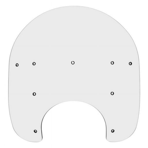 Clear Windshield (15" Road King Replacement Plastic)