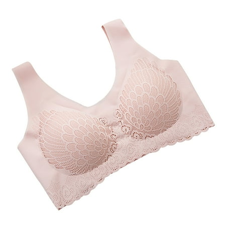 SCSAlgin Sports Bras for Women High Support Wireless Breathable Liftup Air Bra No Underwire Comfortable Underwear