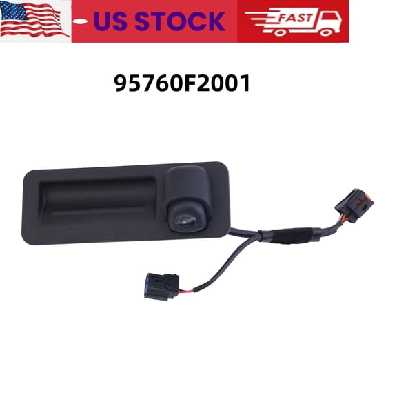 HUONA Rear View Camera Night Vision HD 720P Wide Angle Parking Assist Backup Camera for Hyundai Elantra 2017-2018 Replaces 95760F2001