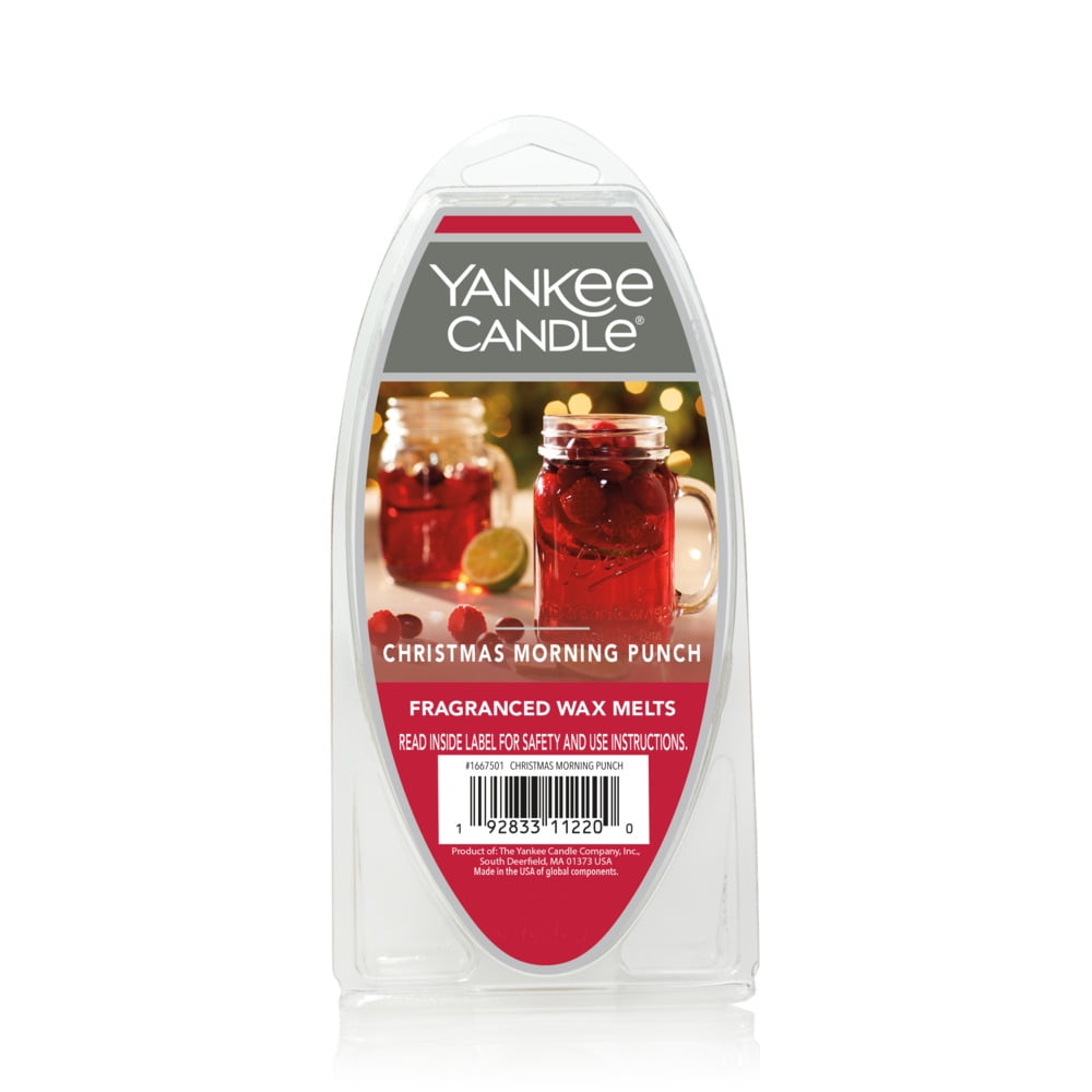 Christmas Morning Punch 12 Count Yankee Candle Tea Light Scented Candles 