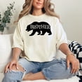 thumbnail image 2 of Bold and Stylish Brother Bear Themed, Ivory Comfort Colors T-Shirt, Large, 2 of 3