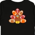 thumbnail image 4 of Inktastic Thanksgiving Cute Football Turkey Boys or Girls Long Sleeve Toddler T-Shirt, 4 of 5