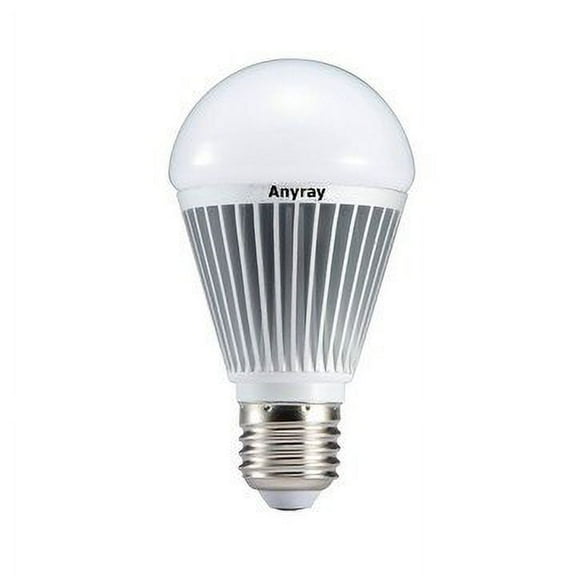 AnyrayÂ® 50 Watt Equal LED A19 Light Bulb 560 Lumen 7 Watt Cool White (50W Replacement) Dimmable E26