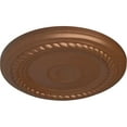 thumbnail image 3 of Ekena Millwork 7 7/8"OD x 3/4"P Small Alexandria Ceiling Medallion (Fits Canopies up to 4 5/8"), Hand-Painted Polished Copper, 3 of 7