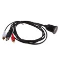thumbnail image 3 of 1 Meter Boat USB 2.0 3.5mm 1/8 AUX to 2RCA Extension Panel Cable, 3 of 8