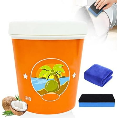 

Multi-Purpose Coconut Oil Cleaning Polishing Paste 2025 New Cookware Cleaning Paste 380g Coconut Oil Cleaning Paste Cookware Cleaning Paste for Faucets Wash Basins Tiles (1)