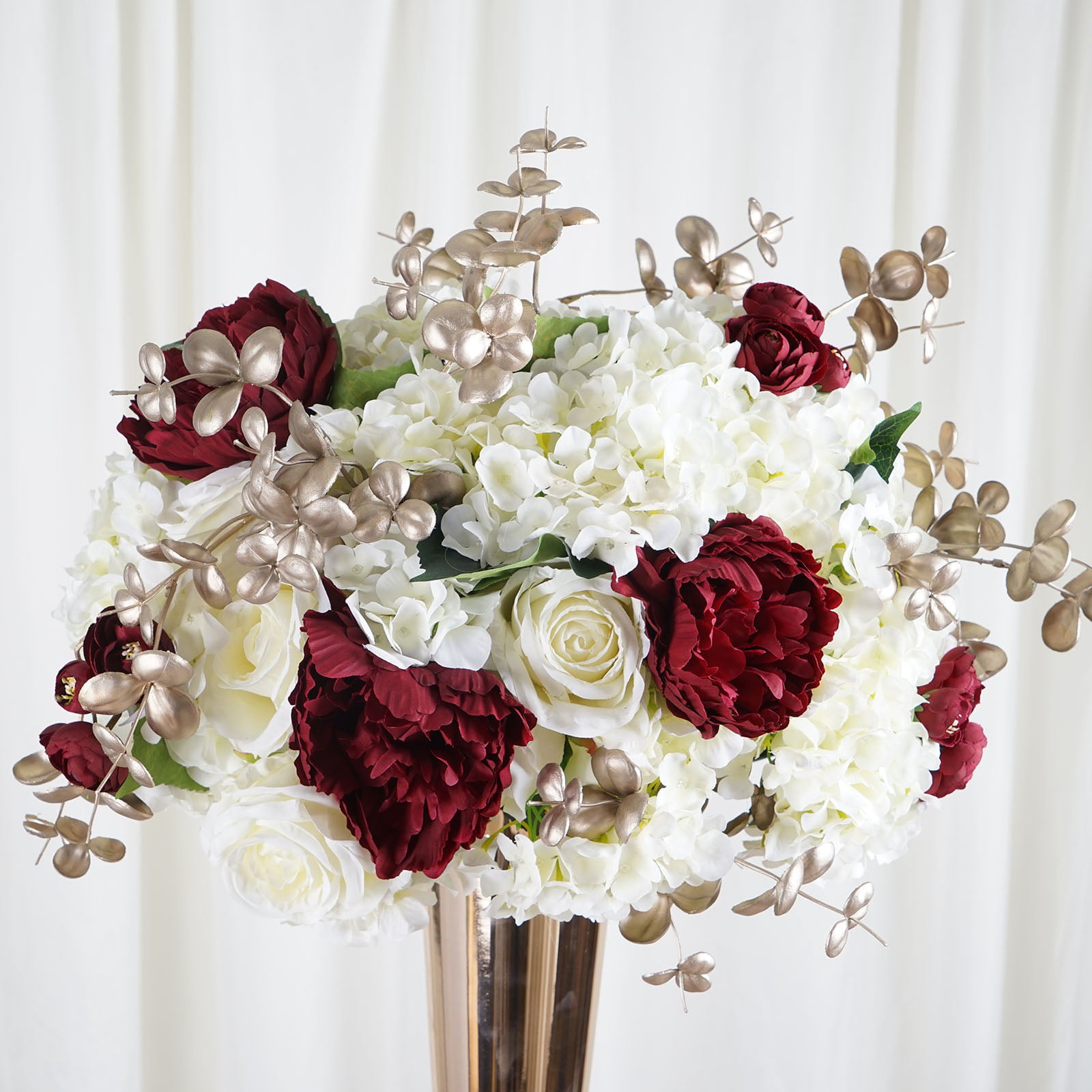 EP_ 10 Stems Pearl Beads Spray Wedding Bride Flower Bouquet Home Table Decor Exo 