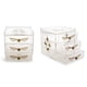 thumbnail image 2 of Organizador de belleza de acrílico para joyas caja de exposición bandeja para collares anillos pulseras artículos esenciales para decoración del hogar, 2 of 6