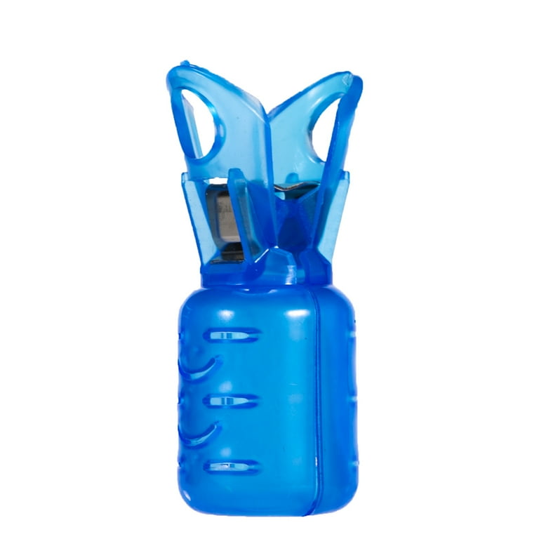 10pcs Squid Jig Cover Shrimp Lure Umbrella Hook Protector Caps Blue (Small)  