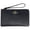 Black, variant on Women's Large Corner Zip Wristlet in Crossgrain Leather (Black)