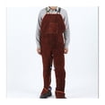 thumbnail image 3 of Electric Welding Protective Suits Against Fire Retardant High-temperature Resistance Welder Welding Hot Leather Apron ,Durable Material, 3 of 11