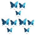 thumbnail image 1 of Billuyoard Pegatinas de insectos Calcomanías de espejo decorativas Pegatinas de pared 3D de plástico para oficina en casa, azul, 48 piezas Type1 NO1, 1 of 6