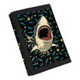 thumbnail image 2 of FUIALDOLG Big Shark Ocean Pattern Children's Wallet for Sports, Polyester Trifold Card Wallet with Thin Slim Kids Trifold Wallet, 2 of 6