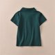 thumbnail image 5 of Odeerbi Camisas de Golf de Niños Niñas Algodón Color Sólido Camisas de Tenis de Manga Corta Uniforme Escolar Con Bolsillo, 5 of 7