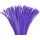 thumbnail image 2 of Craft Pipe Cleaners 300 PCS Purple Chenille Stem 6MM x 12 Inch Twistable Stems Childrenu2019s Bendable Sculpting Sticks for Crafts and Arts (Purple), 2 of 4