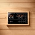 thumbnail image 3 of MIKOLO Far Infrared Sauna Home Sauna Spa Room Canadian Hemlock Wood 1000W Indoor Saunas Low EMF with Control Panel,Black, 3 of 5
