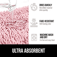 thumbnail image 4 of Gdledy Jankles for Mucky Paws Super Absorbent Microfiber Dog Door Mat, Quick Dry Non-Slip Washable Chenille Rug Entryway Carpet,16"x24",Dusty Pink, 4 of 8