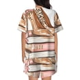 thumbnail image 3 of Lsque Stylish High Heels On Books Women's Short-Sleeved Pajama Set - 2 Piece Soft and Lightweight Sleepwear Set-Medium, 3 of 9