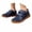 A-Blue132, variant on JAJAHO Boys Girls Sneakers Breathable Mesh Lightweight Flats Non- Hook And Loop Sports Shoes For Kids 5-13Y