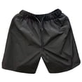 thumbnail image 4 of Men's Cargo Shorts Solid Color with Pockets and Elastic Waistband Shorts, 4 of 4