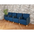 thumbnail image 2 of Lesro Ravenna Lounge Réception 4 Places Tandem Bleu, 2 of 5