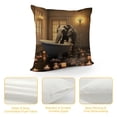 thumbnail image 4 of Creowell Surreal Photography Pillow Cushion Covers for Sofa Couch Bedroom Car Chair - Home Decor Pillow Covers for All-Year Use - 1PC 18x18in, 4 of 5