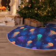thumbnail image 5 of Sikiie Jellyfish colorful Christmas Tree Skirt, Christmas Tree Decorations, Christmas Decor, Tree Mat Decoration(30-48IN)-30", 5 of 6