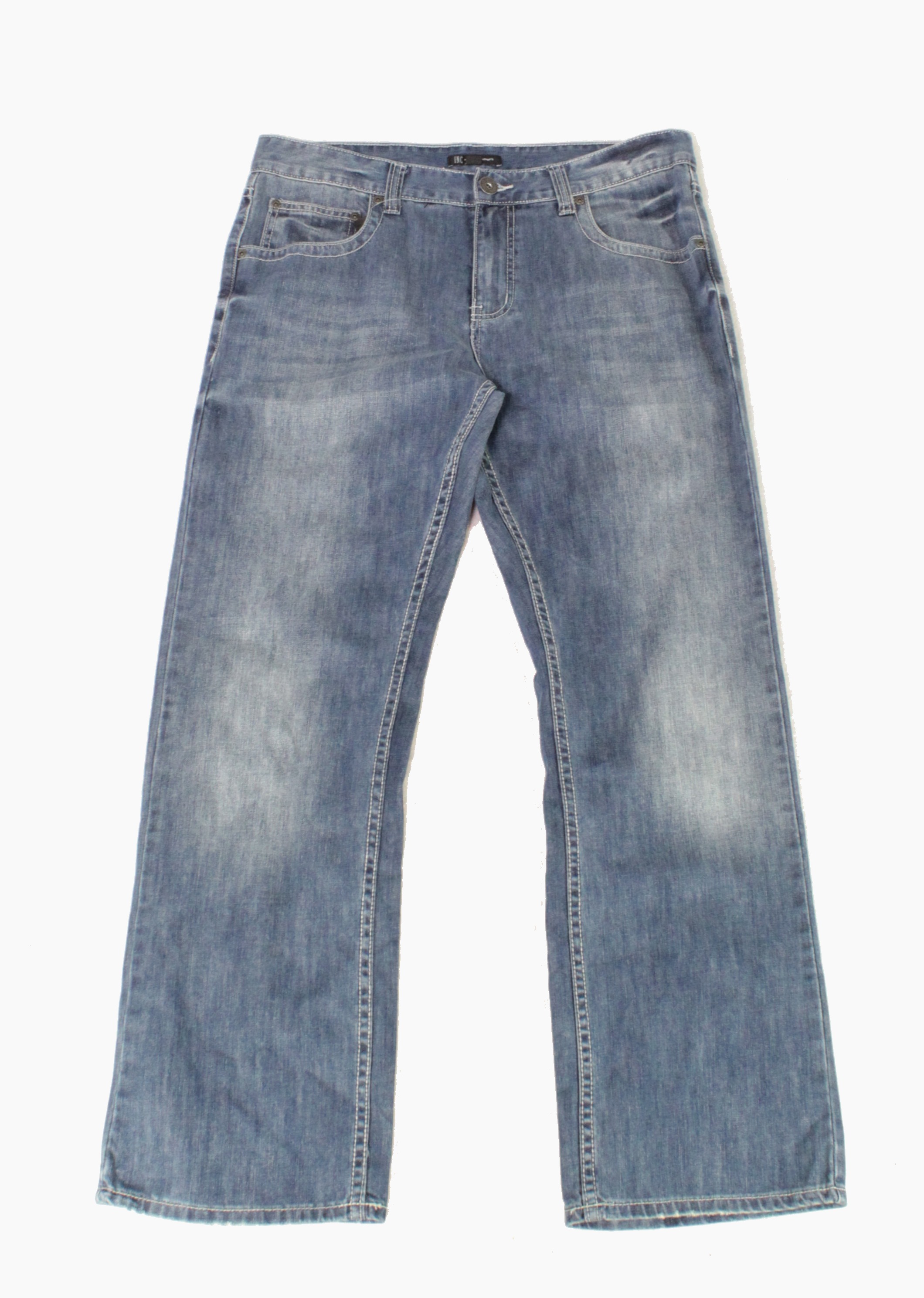 INC Jeans Mens Jeans 30X32 Relaxed Fit Medium Wash Davey Stretch 30