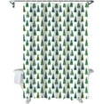 thumbnail image 2 of Christmas Shower Curtain Christmas Tree Shower Curtains for Bathroom Decor Green Pine Tree for Christmas Decoration Bath Curtains Sets with Hooks Waterproof 72" W x 84" L, 2 of 6