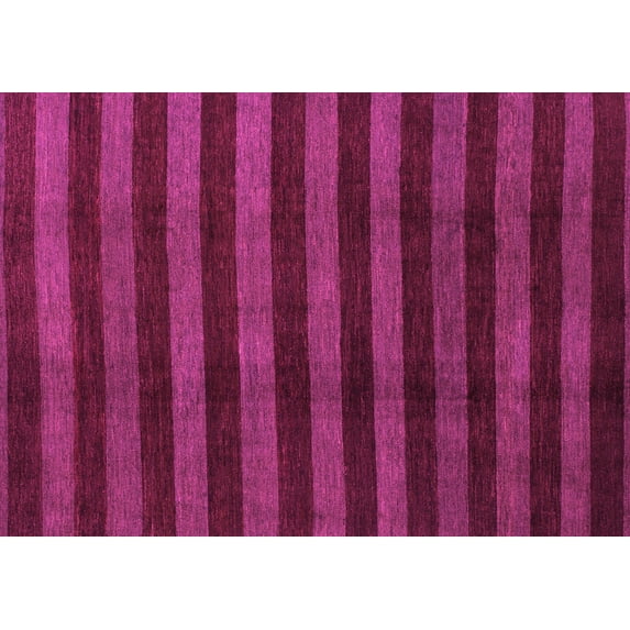 Ahgly Company Indoor Rectangle Abstract Pink Modern Area Rugs, 2' x 4'