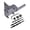 grey-8Pcs, variant on Adjustable Depth Woodworking Drill Guide Set With 6mm 8mm 10mm Bit Suitable For Flawlessly Dowel Joints And Cabinet Making