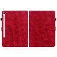 thumbnail image 4 of XYX for Samsung Galaxy Tab S7/Tab S8 Case, PU Leather Slim Folio with Multi-Angle Stand - Red Lily Flower, 4 of 7