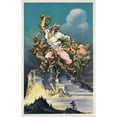 thumbnail image 2 of Udo Keppler 17x24 Black Ornate Framed Double Matted Museum Art Print Titled: Laocoon in the Toils (1911), 2 of 5