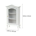 thumbnail image 2 of Mini House Storage Cabinet Sideboard Cabinet Simulation Bookcase Model Toy, 2 of 8