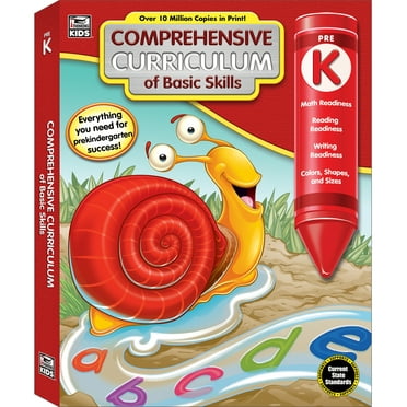 Thinking Kids Comprehensive Curriculum of Basic Skills Workbook (544) Grade PK-K