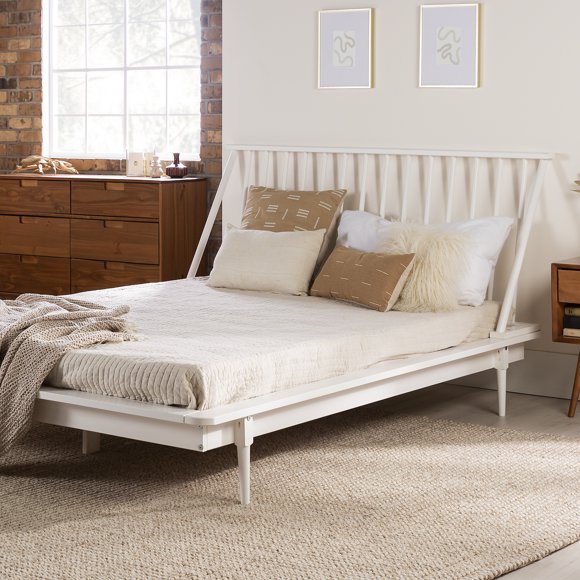 White Platform Beds