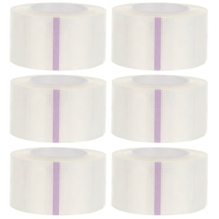 QARUN Clear Micropore Tape for Wound Care and First Aid (6 Rolls)