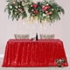 thumbnail image 5 of Mantel Poise3EHome Rojo con Lentejuelas 229x396 cm Rectangular, 5 of 7
