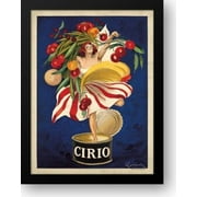 Cirio 28x36 Framed Art Print by Cappiello, Leonetto