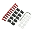 thumbnail image 4 of Windscreen  Nuts, Antioxidation Windshield  Nuts Exquisite  For Sport Motorcycles Red, 4 of 8