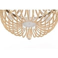 thumbnail image 6 of Living District Jolie 24 Inch Beaded Pendant In Beige, 6 of 8