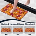 thumbnail image 4 of 1pc Retro Vintage Floral Print Bathroom Rug Bathroom Decor and Accessories- Durable,Anti Slip,And Quick Drying,Suitable For Indoor/outdoor Use - Perfect For Bathrooms,Bedrooms,Kitchens, 4 of 9