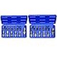 thumbnail image 3 of J&R QUALITY TOOLS 26pc METIRC & SAE Allen Hex Socket Bit Set Wrench Ratchet 1/4" 3/8" 1/2" MM, 3 of 3