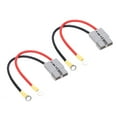 DC600V 50A Jumper Battery Cables Quick Connect Connector 10Awg for Car