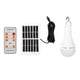 thumbnail image 4 of Bombilla solar LED de 9 W, luz blanca positiva de 5 velocidades, sensible a la luz, luz de emergencia, bombilla inteligente para acampar al aire libre., 4 of 14