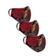 thumbnail image 4 of 3 Cubrebocas Reutilizable Floral Facex American  Rojo, 4 of 4