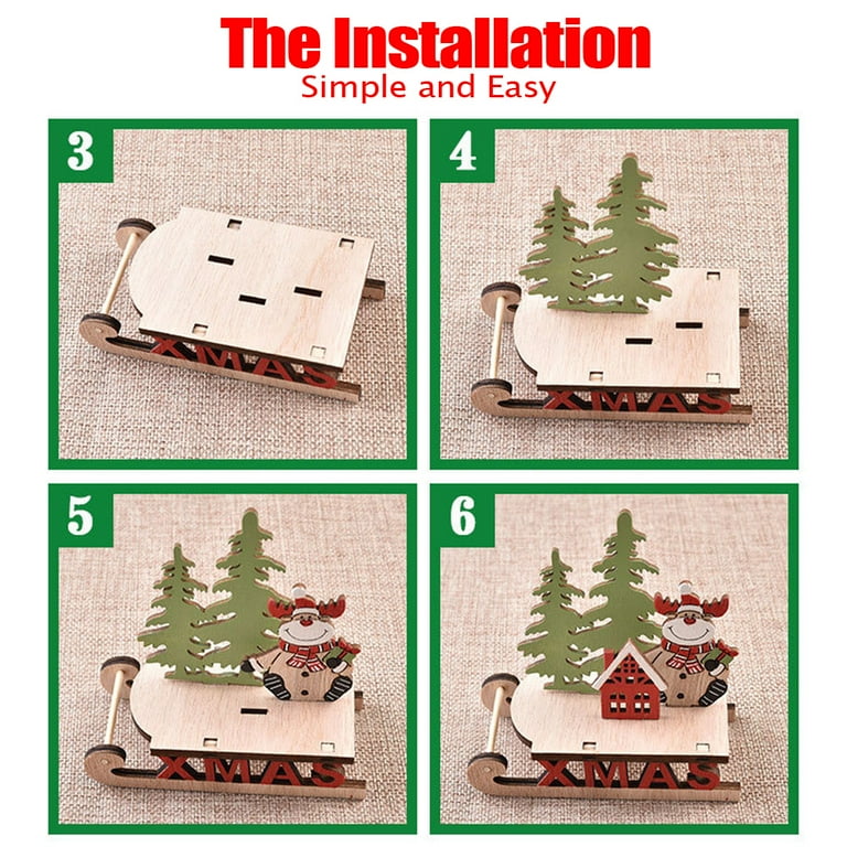 Children's diy sales christmas decorations